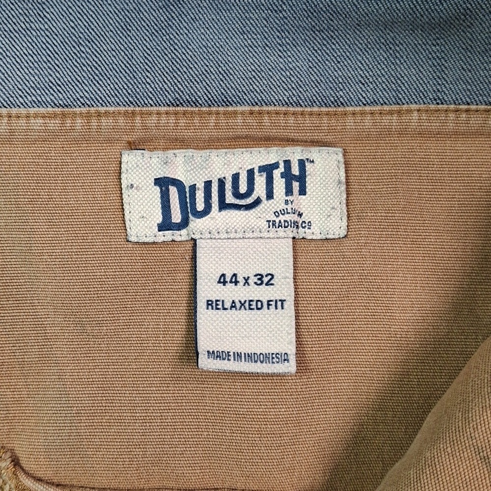 Duluth Trading Co Ballroom Double Flex Jeans Mens 44x32 Stretch Blue Denim - Picture 3 of 15